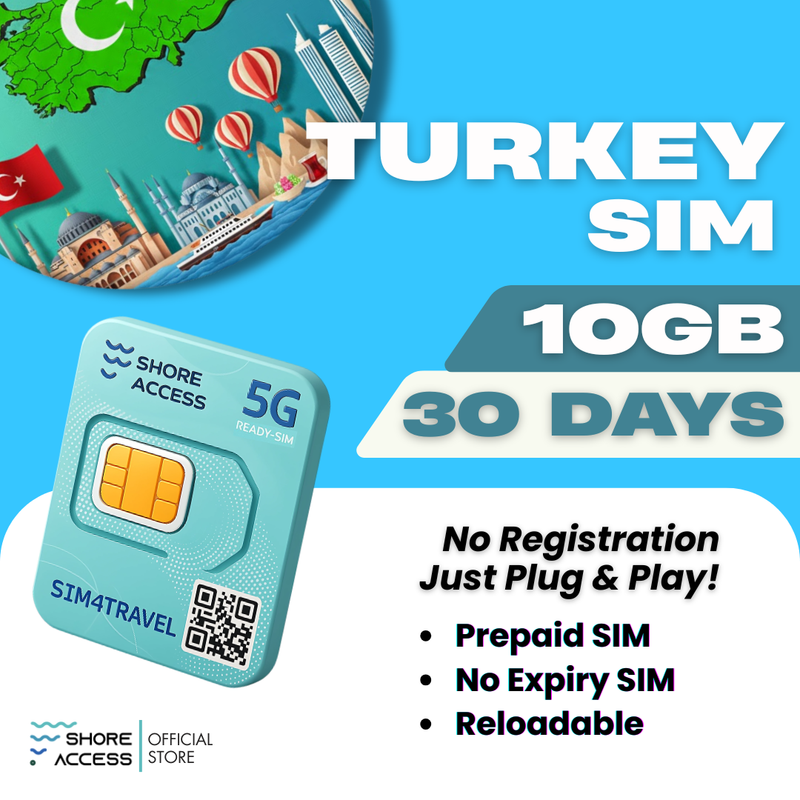 Turkey 10GB 30 Days