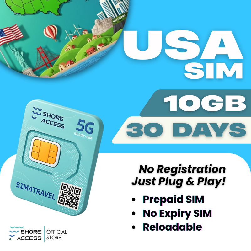 Africa  10GB 30 Days