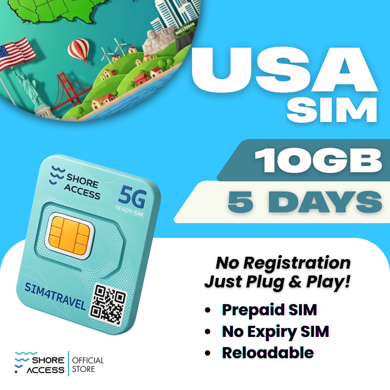 Africa  10GB 5 Days