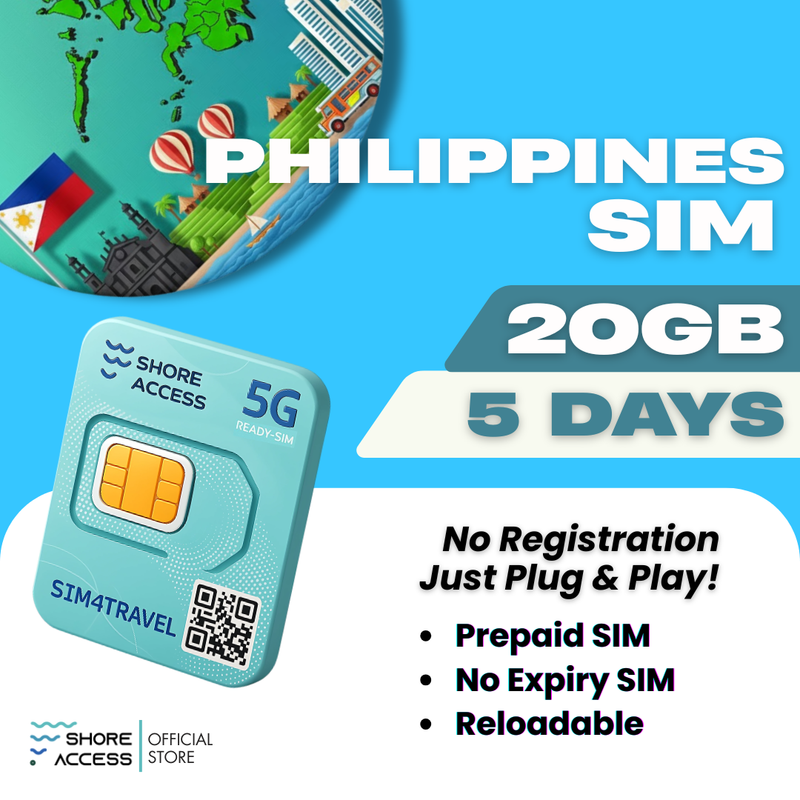 Philippines20GB 5 Days