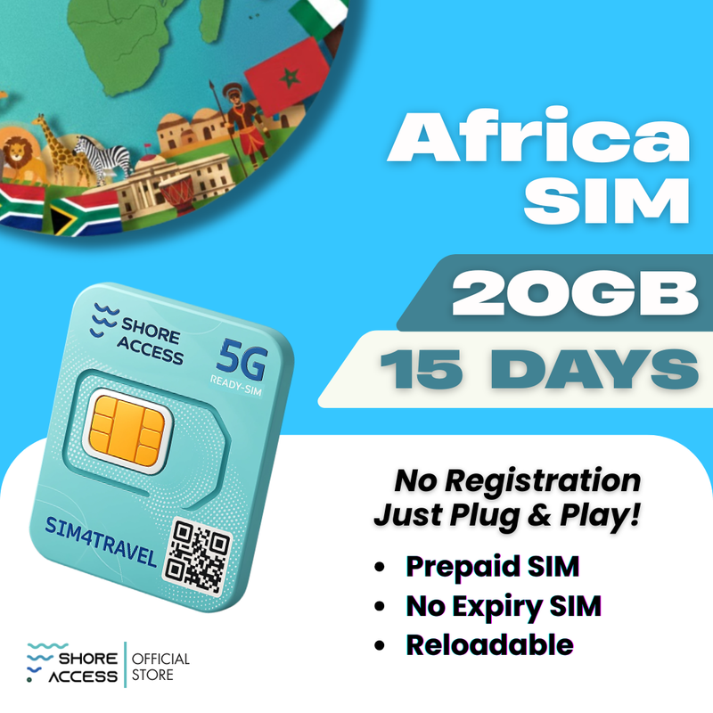 Africa  5GB 5 Days
