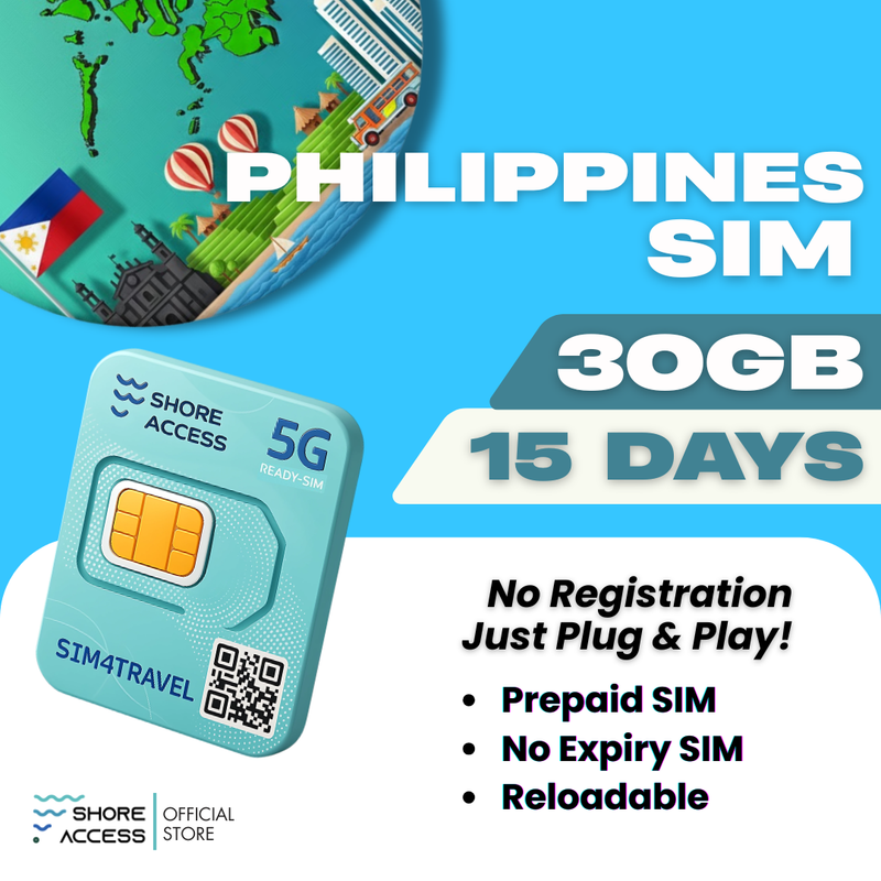 Philippines 30GB 15 Days