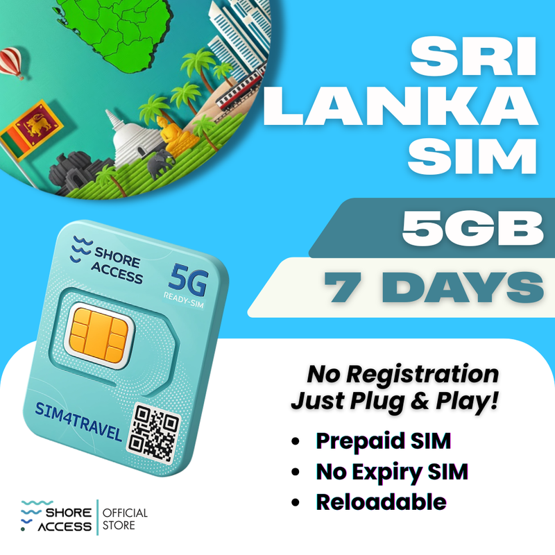 Sri Lanka 5GB 7 Days