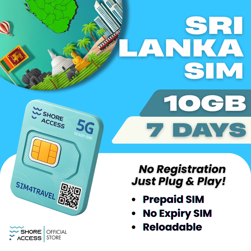 Sri Lanka 10GB 7 Days