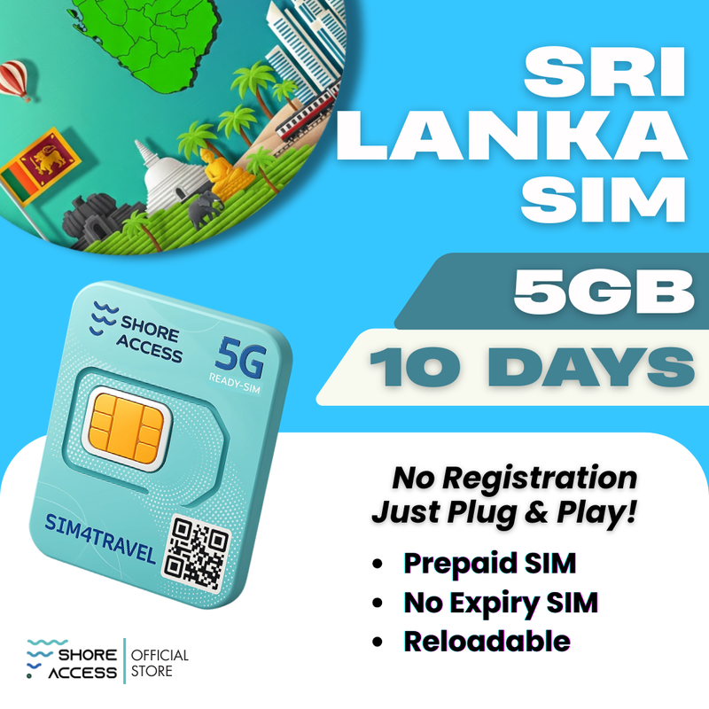 Sri Lanka 5GB 10 Days