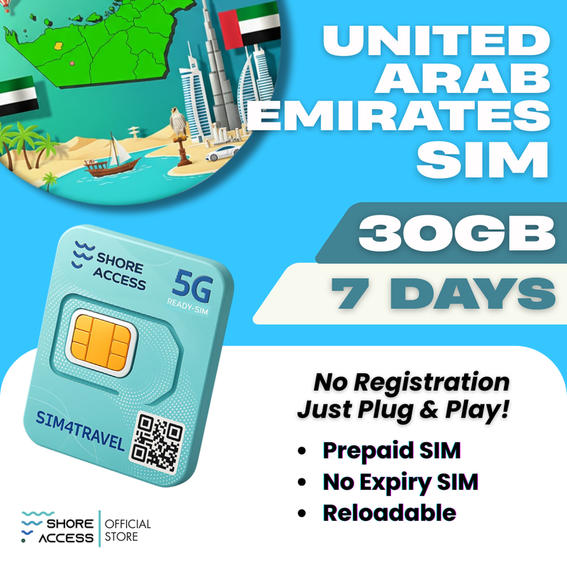 UAE  30GB 7 Days