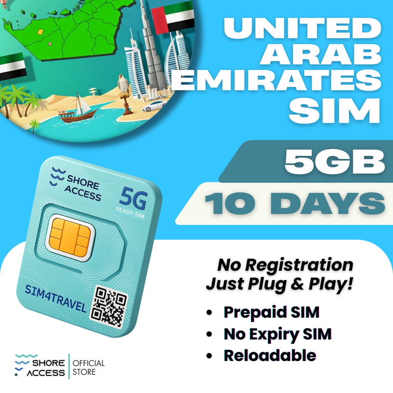 UAE  5GB 10 Days