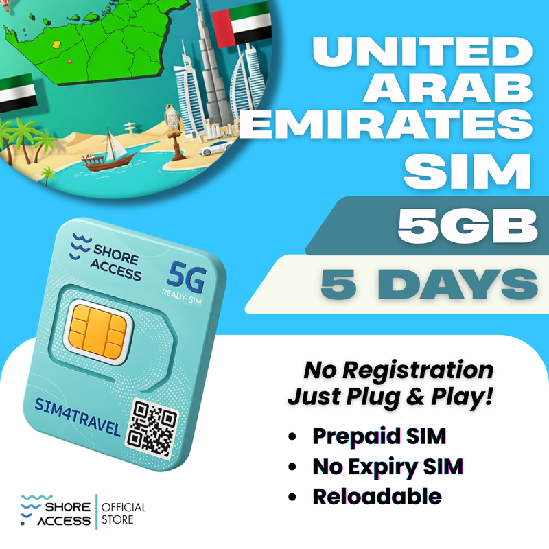 UAE  5GB 5 Days