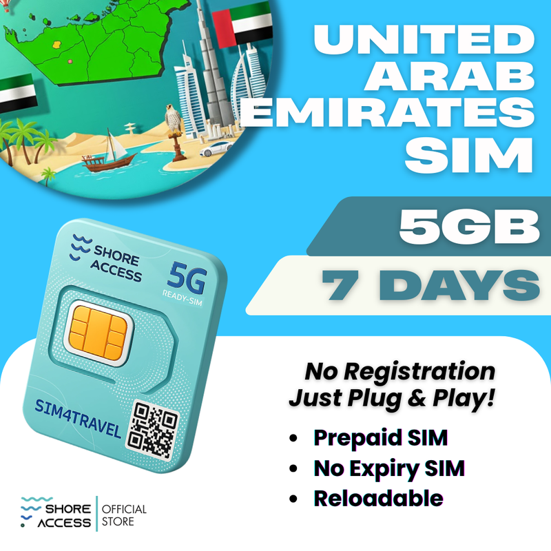 UAE  5GB 7 Days