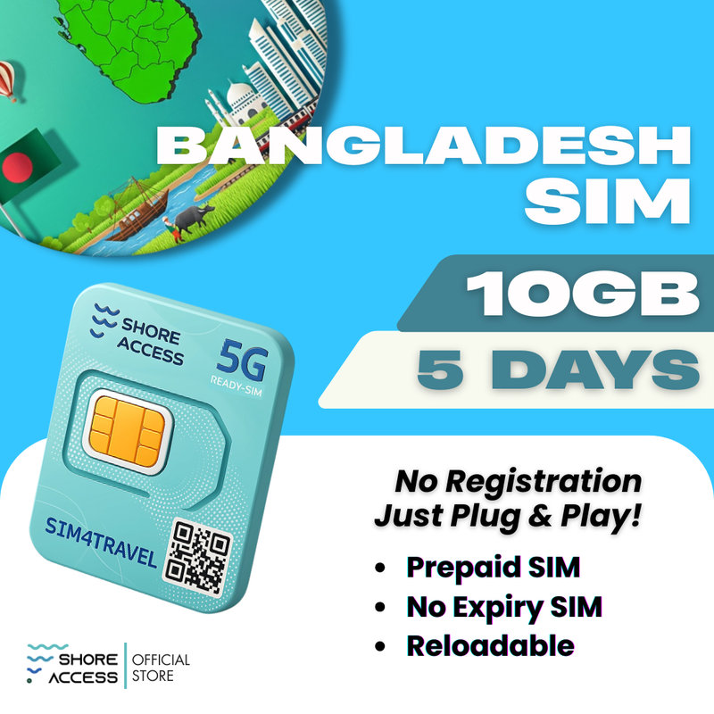 Bangladesh 10GB 5 Days