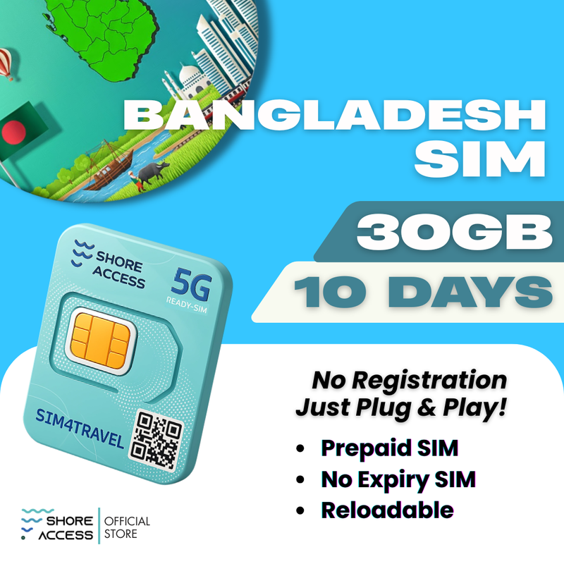 Bangladesh 30GB 10 Days