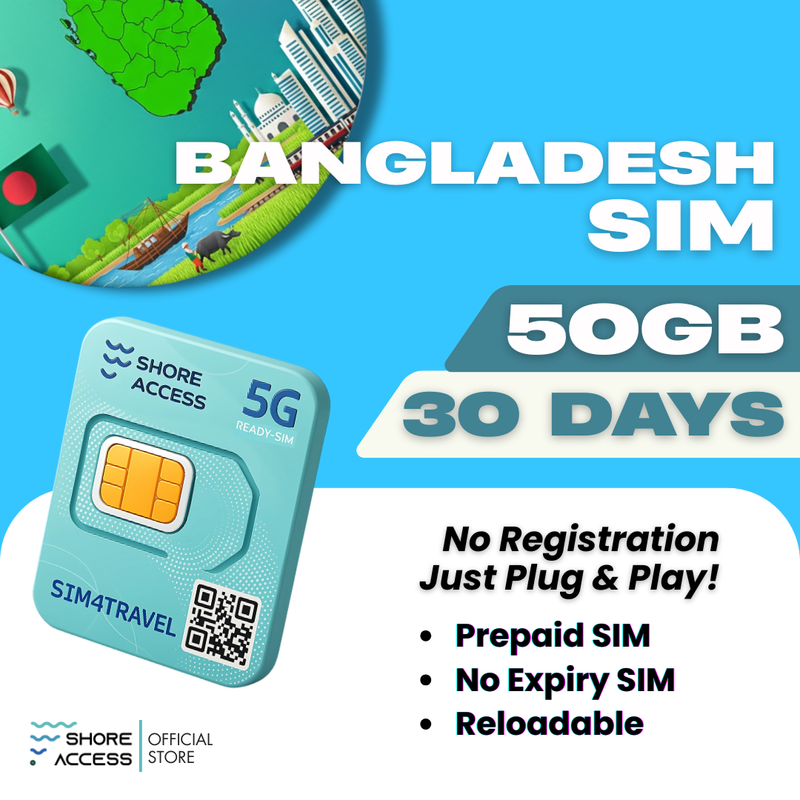 Bangladesh 50GB 30 Days