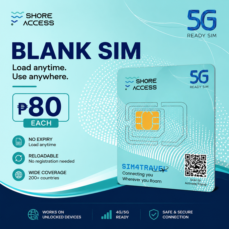 Blank SIM (1 piece)