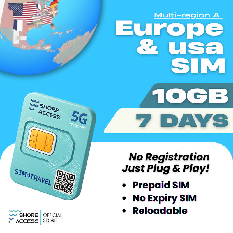 Europe F 10GB 7 Days